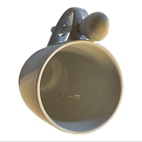 FALL bird mug with ceramic spoon/handle holder. - Picture 3 of 6